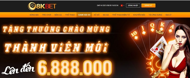 Giới thiệu 8Kbet nhà cái cá cược mang tên 8Kbet an toàn và uy tín